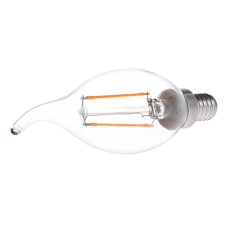 CA10 E12 2W LED Vintage Antique Filament Light Bulb, 25W Equivalent, 4-Pack, AC100-130V or 220-240V CA10 E12 2W LED Vintage Antique Filament Light Bulb, 25W Equivalent, 4-Pack, AC100-130V or 220-240V